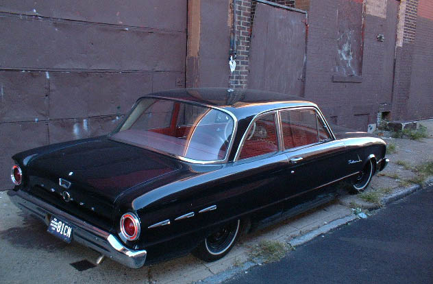 Chrome reverse wheels were THE early 60s show custom car choice